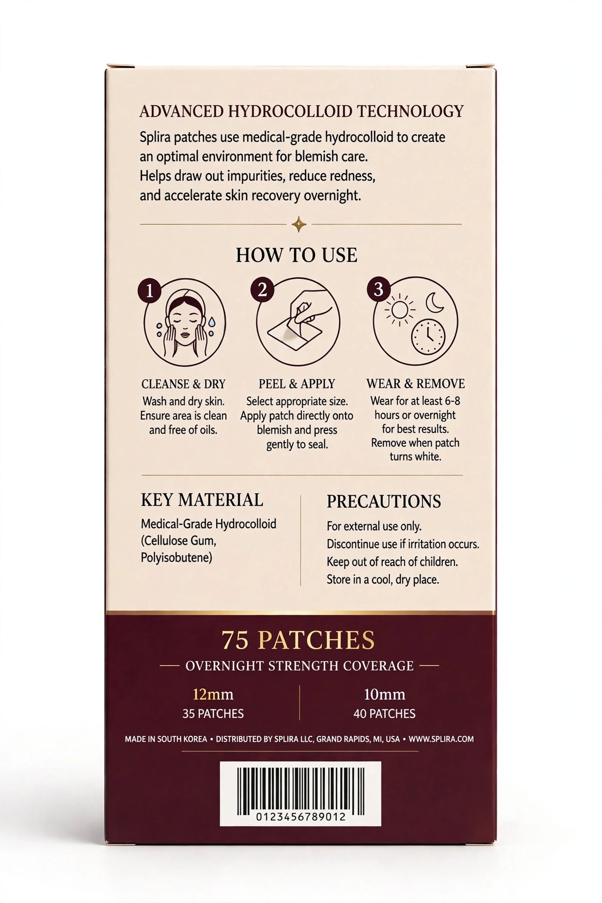 Overnight Repair Patch – 75 Patches