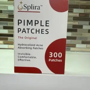 splira pimple patches – 300 hydrocolloid acne patches for face & body, invisible zit stickers for rapid healing, protects from picking, waterproof, overnight blemish spot treatment
